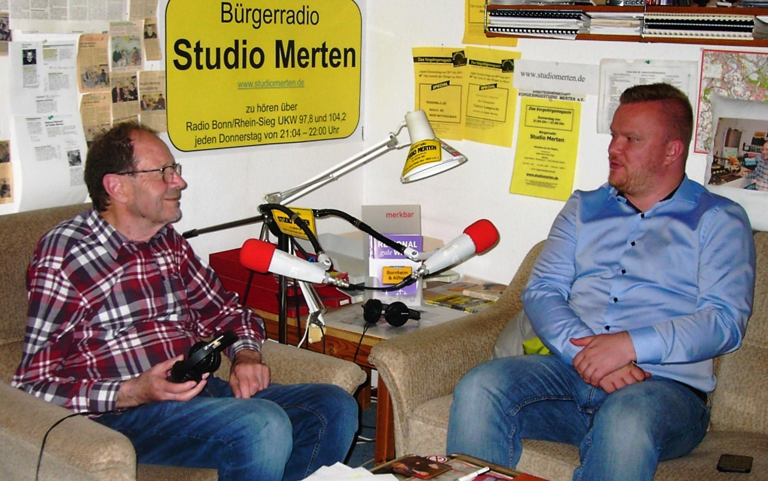 v. l.: Otto Ganser und Dominik Pinsdorf